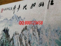11月15日，找拿回家做的手工活，想做手工活掙錢，就業(yè)還是創(chuàng)業(yè)都可以選這個企業(yè)，圖為勵志珠珠繡成品細節(jié)實拍