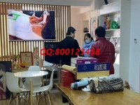 2月24日，在家做手工加工活，手工之家的珠繡串珠外發(fā)手工活，是在家手工活，圖為手工之家接待考察合作加工客戶剪影