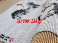 3月6日，手工活拿回家做，在家做手工活，選手工之家的珠繡手工串珠，圖為勵志珠珠繡成品細節(jié)實拍