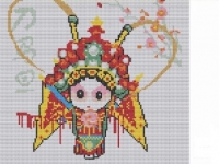 3月31日，手工工藝品DIY深受年輕人的喜歡，可以寄到家做的手工活，為什么很多人要開手工工作室，圖為勵志珠平面珠繡定制手工產(chǎn)品及圖紙剪影