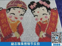 找手工活拿回家做，許多人選擇這份勵(lì)志珠珠繡加工手工活