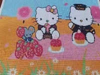 在家串制精美別致的珠繡藝品，常年足不出戶把錢賺